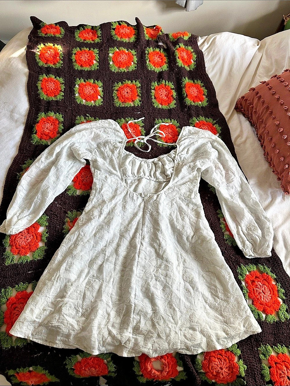 White boho Dress